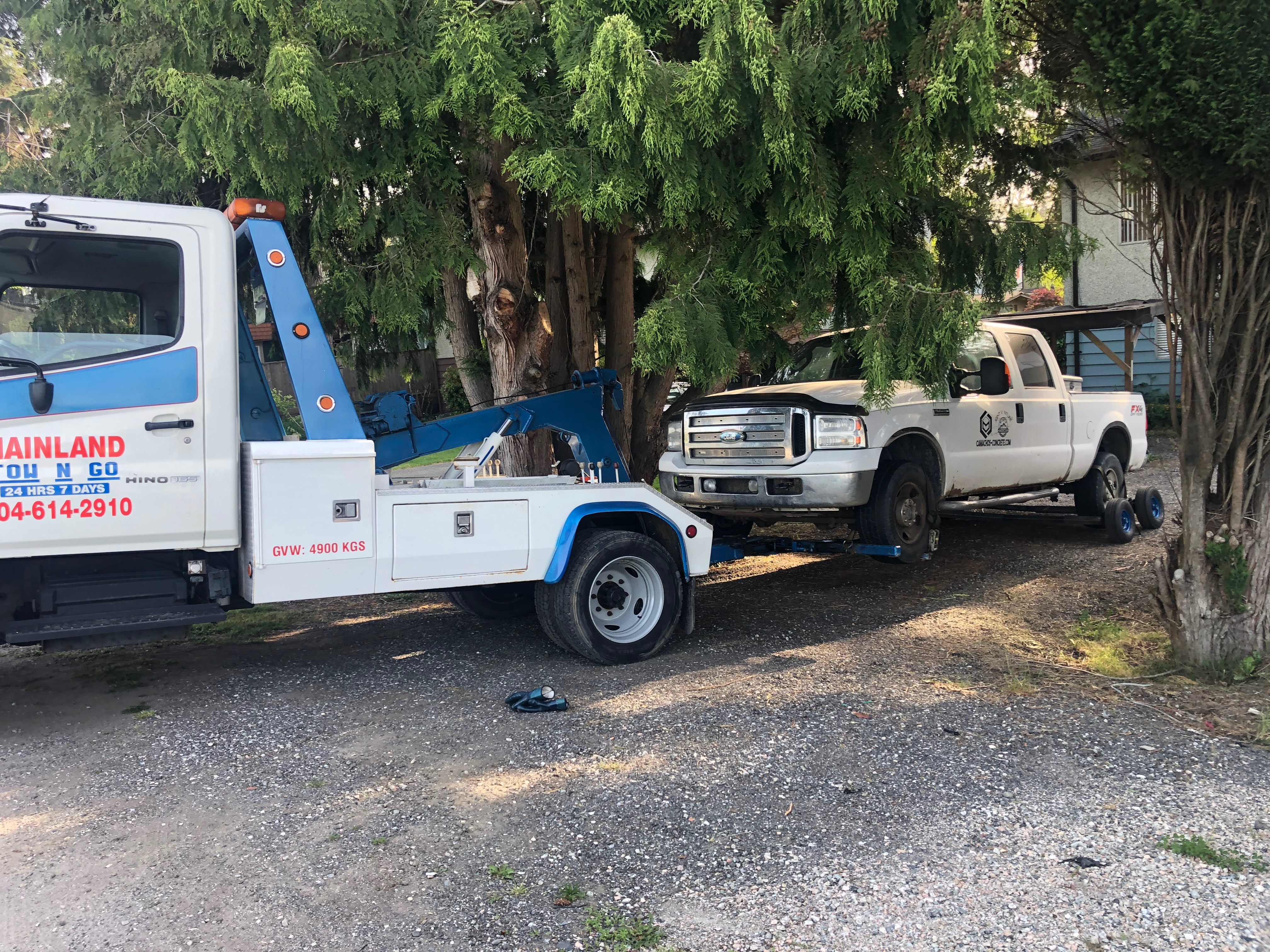 Car accident recovery services New Westminster 