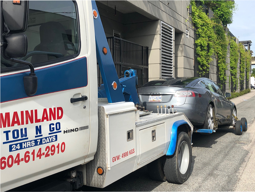 Flat tire assistance service in Surrey 
